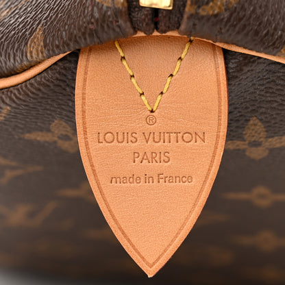 Louis Vuitton Monogram My LV Heritage Speedy 35 Fuchsia Blue Marine 6 of 10