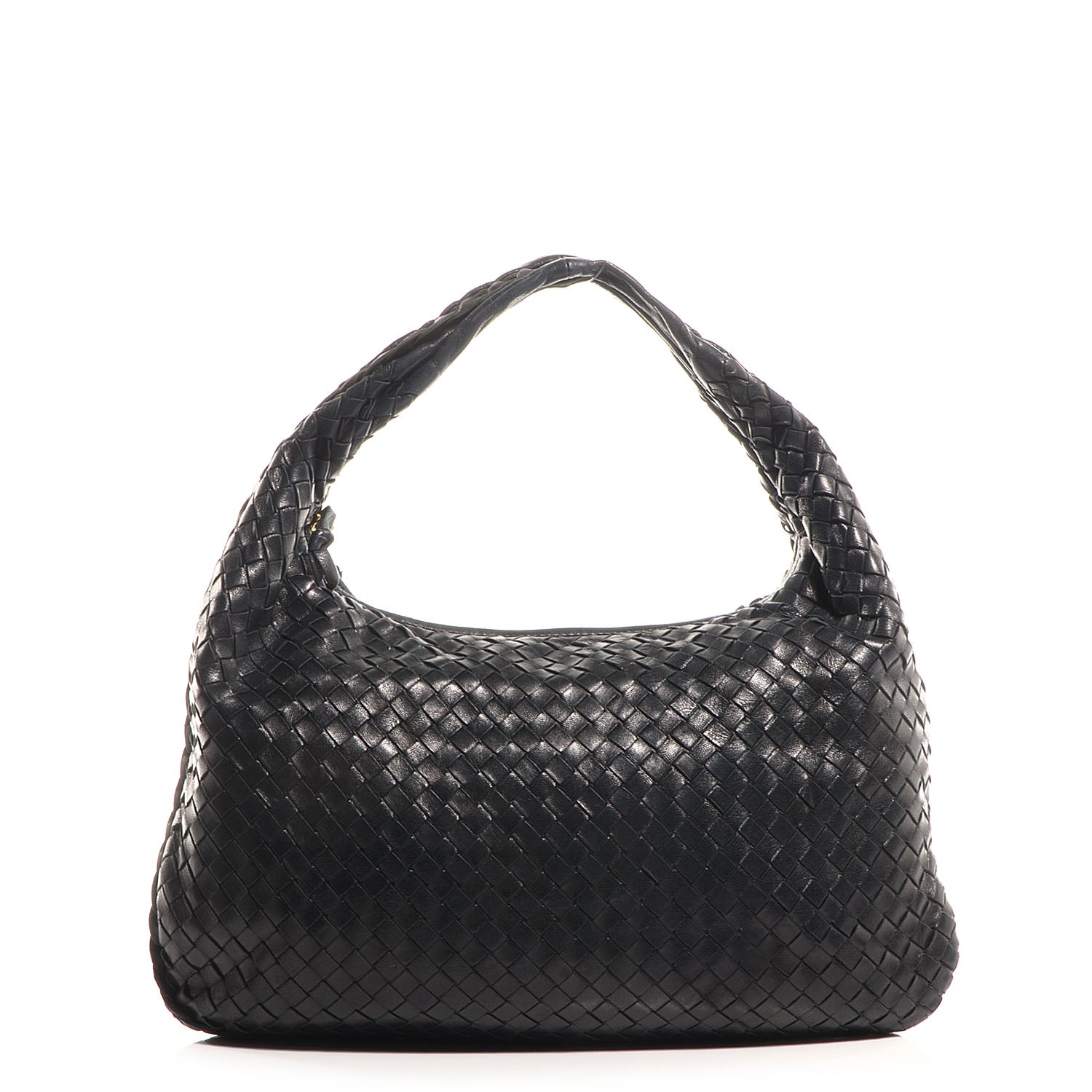 Bottega Veneta Nappa Intrecciato Medium Veneta Hobo Black 1 of 9