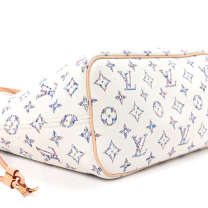 Louis Vuitton Monogram Jacquard Neverfull MM Multicolor Beige 9 of 11