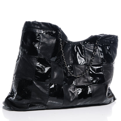 Chanel Patent Patchwork Brooklyn Large Tote 3 of 7