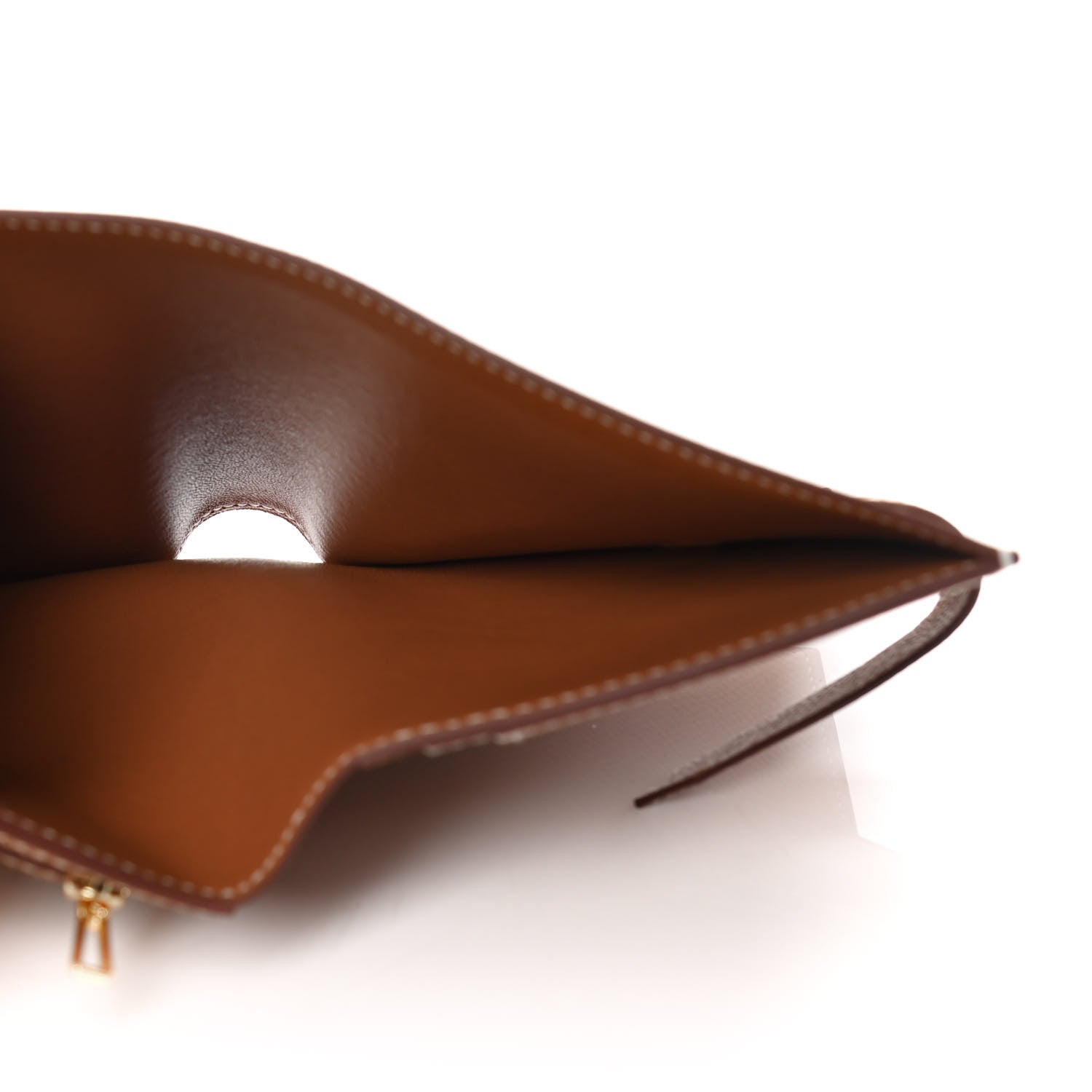 Hermes Epsom Bearn Compact Wallet Gold 9 of 10