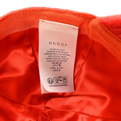 Gucci Mohair GG Lauren Baseball Hat S Orange 8 of 8