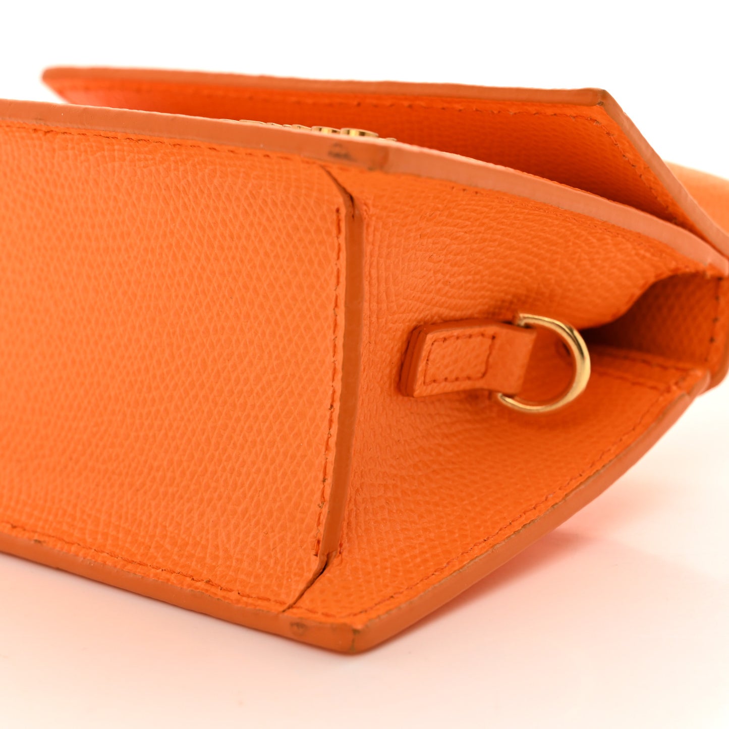 Grained Calfskin Le Chiquito Orange