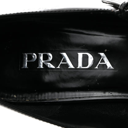 Prada Spazzolato Mary Jane 45mm Pumps 37 Black 7 of 7