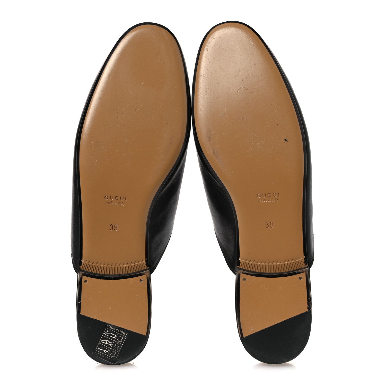 Gucci Calfskin Womens Princetown Slippers 39 Black 7 of 13