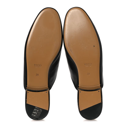 Gucci Calfskin Womens Princetown Slippers 39 Black 7 of 13