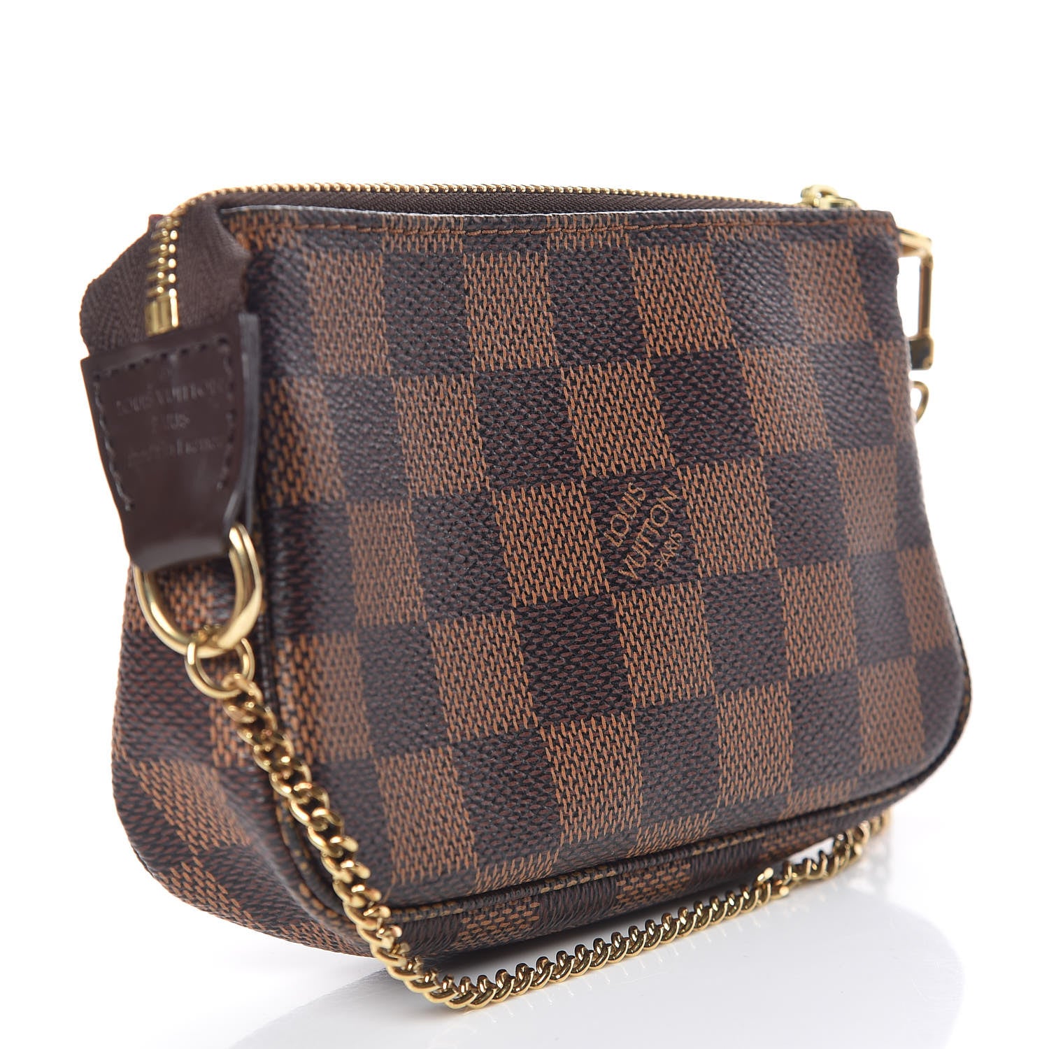 Louis Vuitton Damier Ebene Mini Pochette Accessories 3 of 7