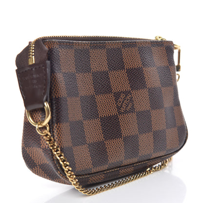 Louis Vuitton Damier Ebene Mini Pochette Accessories 3 of 7