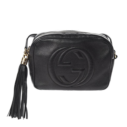 Gucci Pebbled Calfskin Small Soho Disco Bag Black 1 of 11