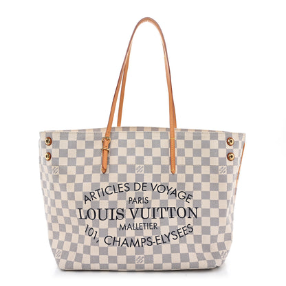 Louis Vuitton Damier Azur Cabas Adventure MM 1 of 10