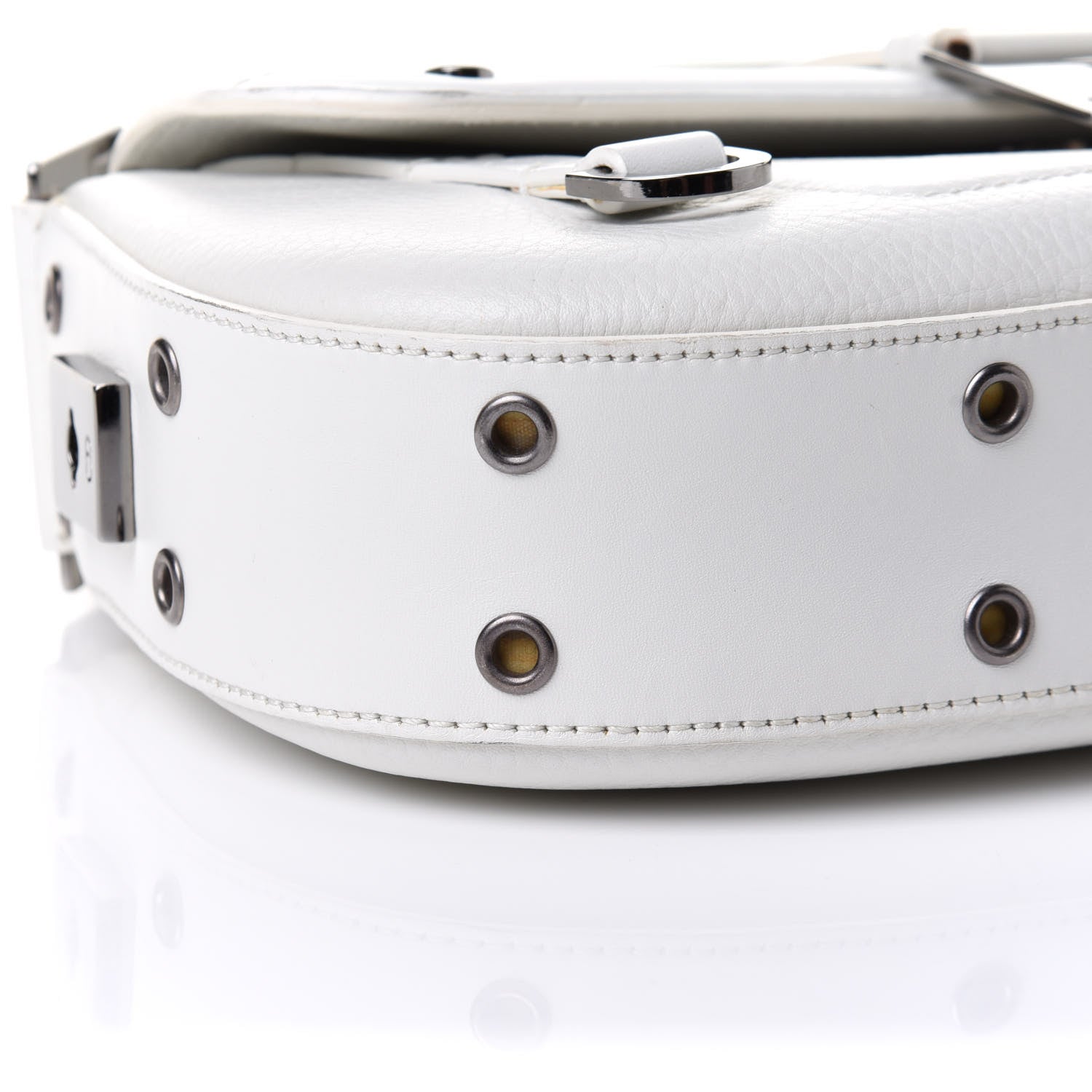 Christian Dior Calfskin Street Chic Bag White 8 of 10