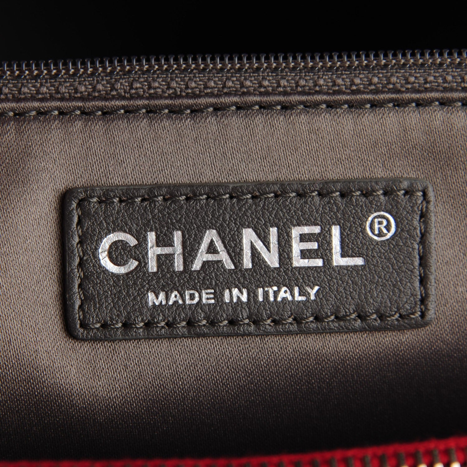 Chanel Caviar Quilted Grand Shopping Tote GST Red 5 of 7