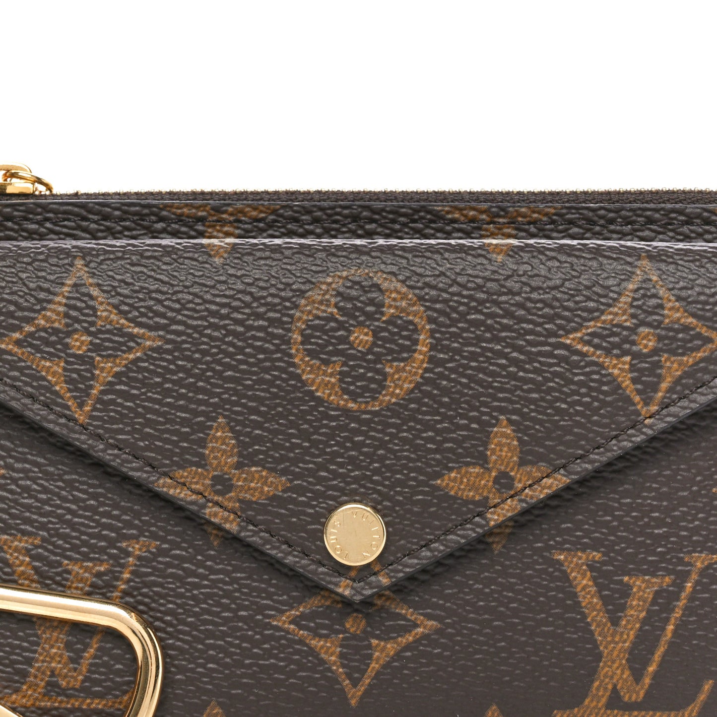 Monogram Recto Verso Card Holder Black