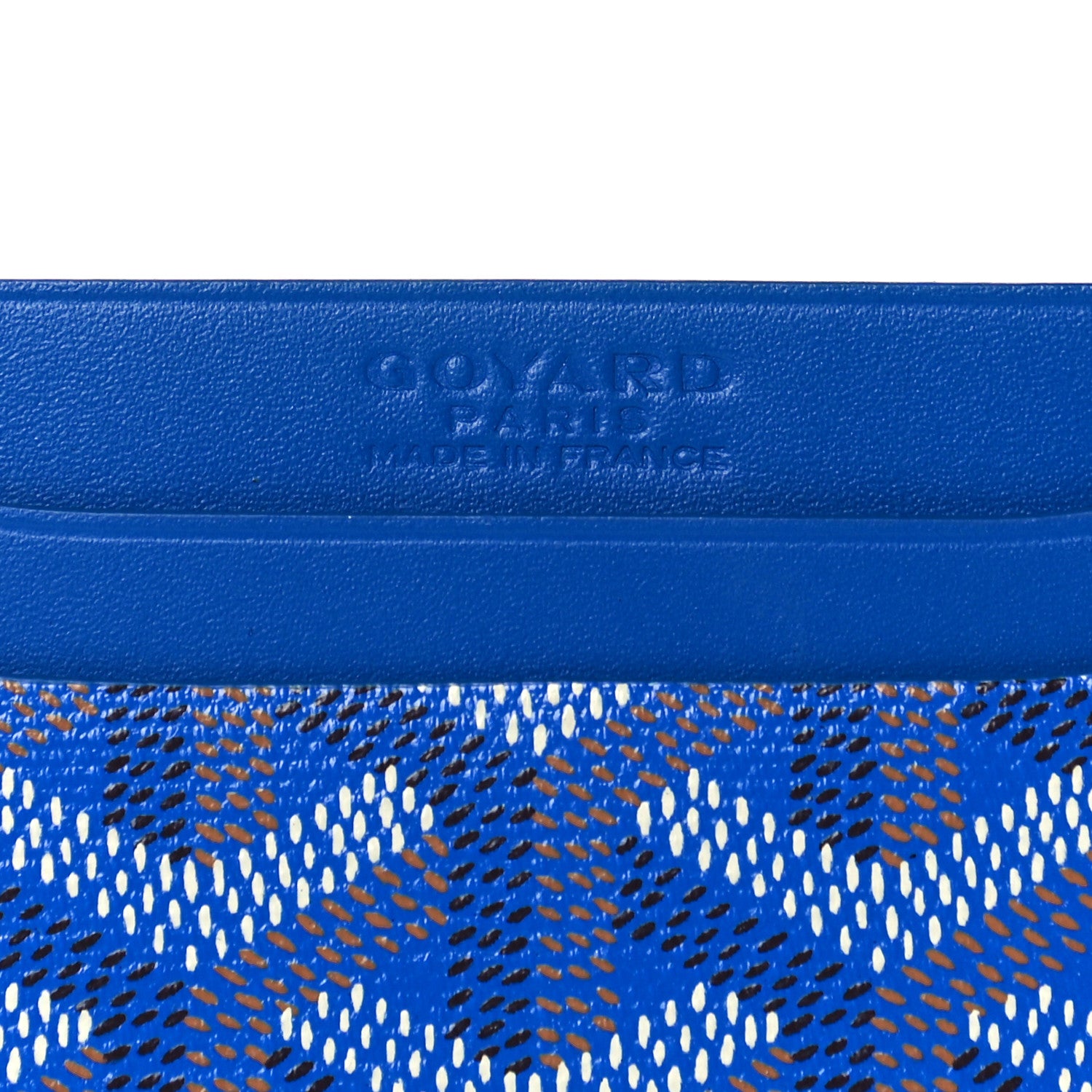 Goyard Goyardine Saint Sulpice Card Holder Sky Blue 3 of 8