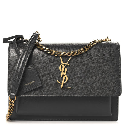 Saint Laurent Calfskin Medium Monogram Sunset Storm 1 of 10