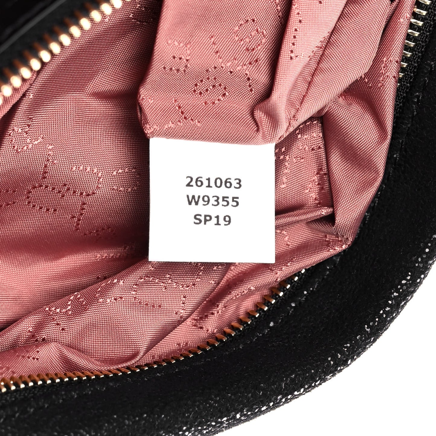 Shaggy Deer Small Falabella Tote Black