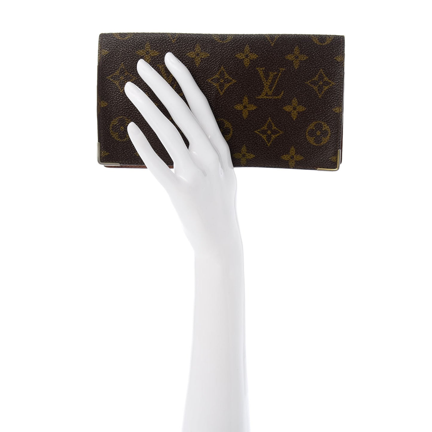 Monogram Checkbook Wallet