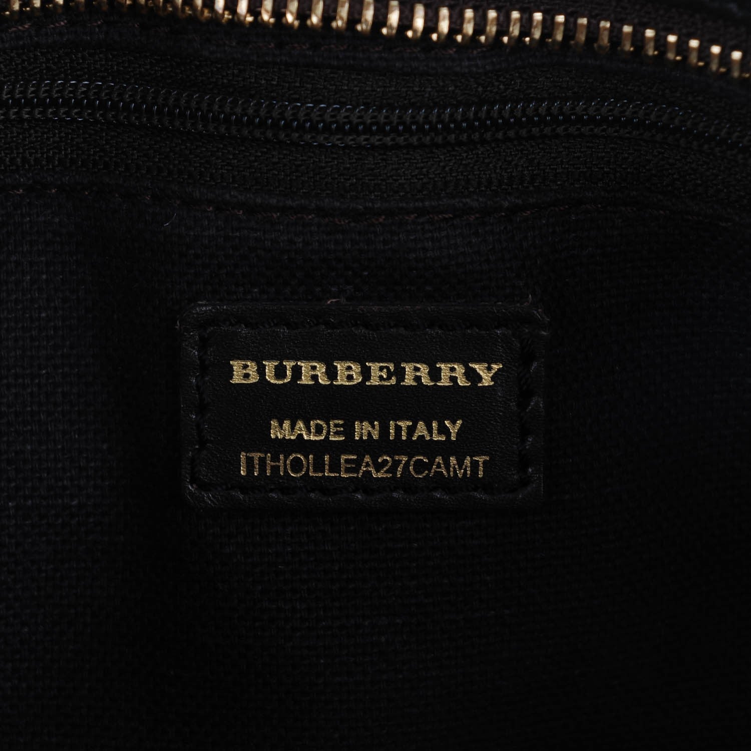 Burberry Haymarket Check Smithfield Clutch Chocolate 6 of 10