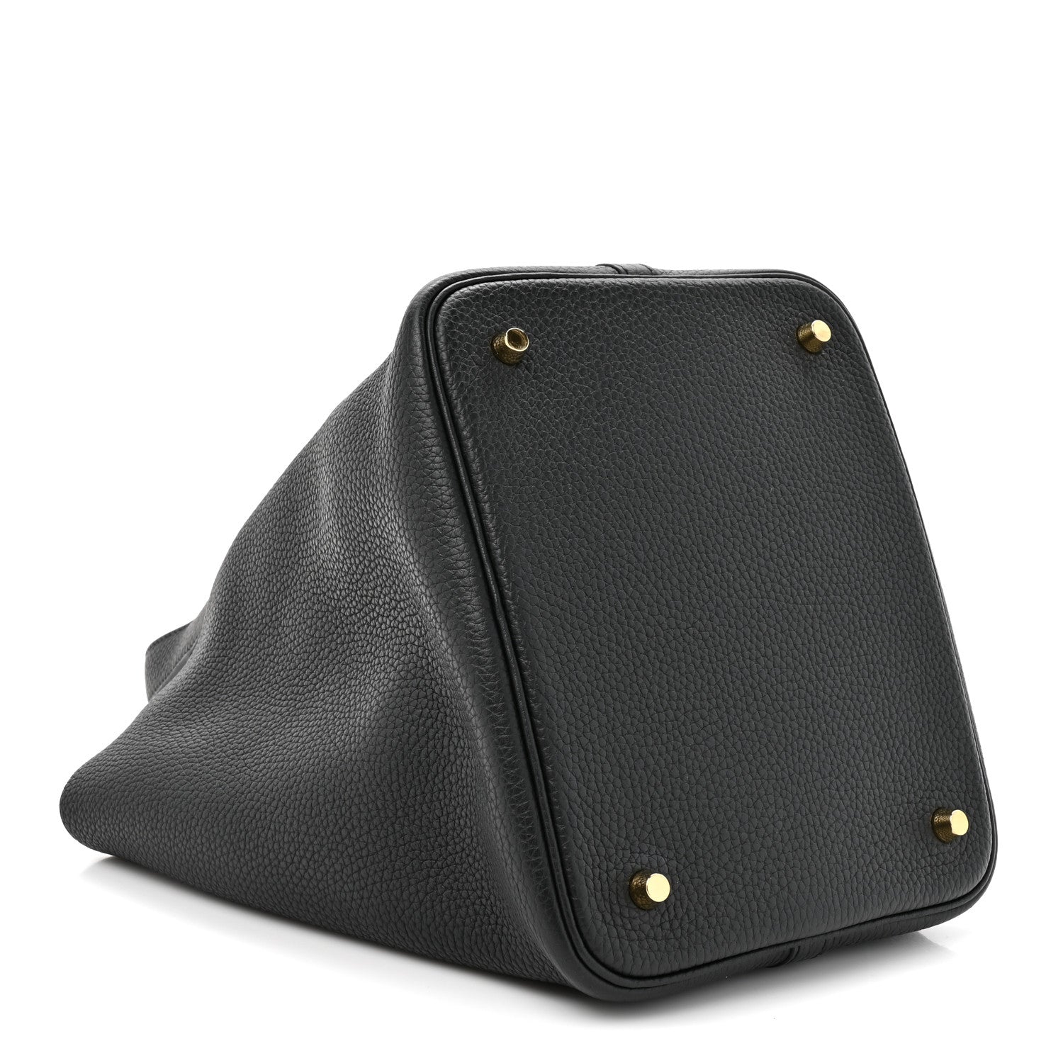 Hermes Taurillon Clemence Picotin Lock 22 MM Black 4 of 12