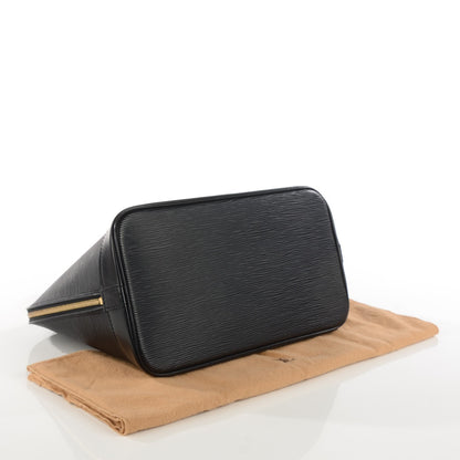 Louis Vuitton Epi Alma PM Black 4 of 8