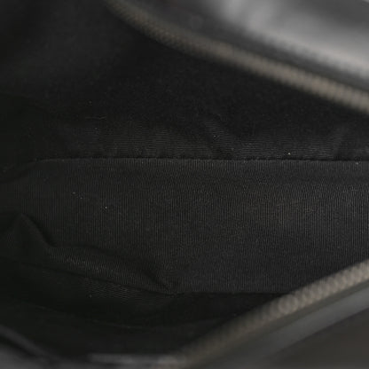 Saint Laurent Calfskin Matelasse Monogram Monochrome Lou Camera Bag Black 5 of 8