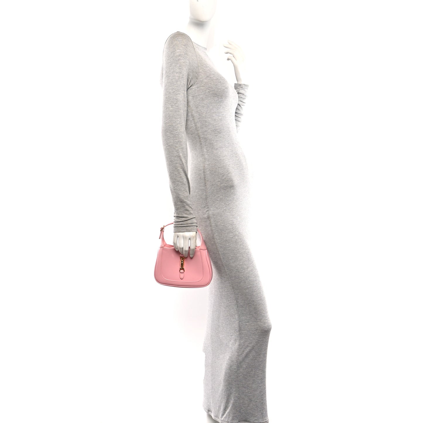 Boarded Dyana Lux Calfskin Mini Jackie 1961 Hobo Wild Rose
