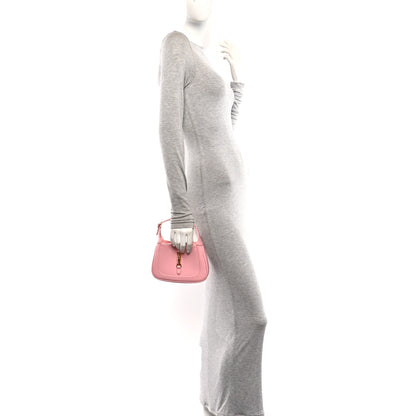 Gucci Boarded Dyana Lux Calfskin Mini Jackie 1961 Hobo Wild Rose 2 of 10