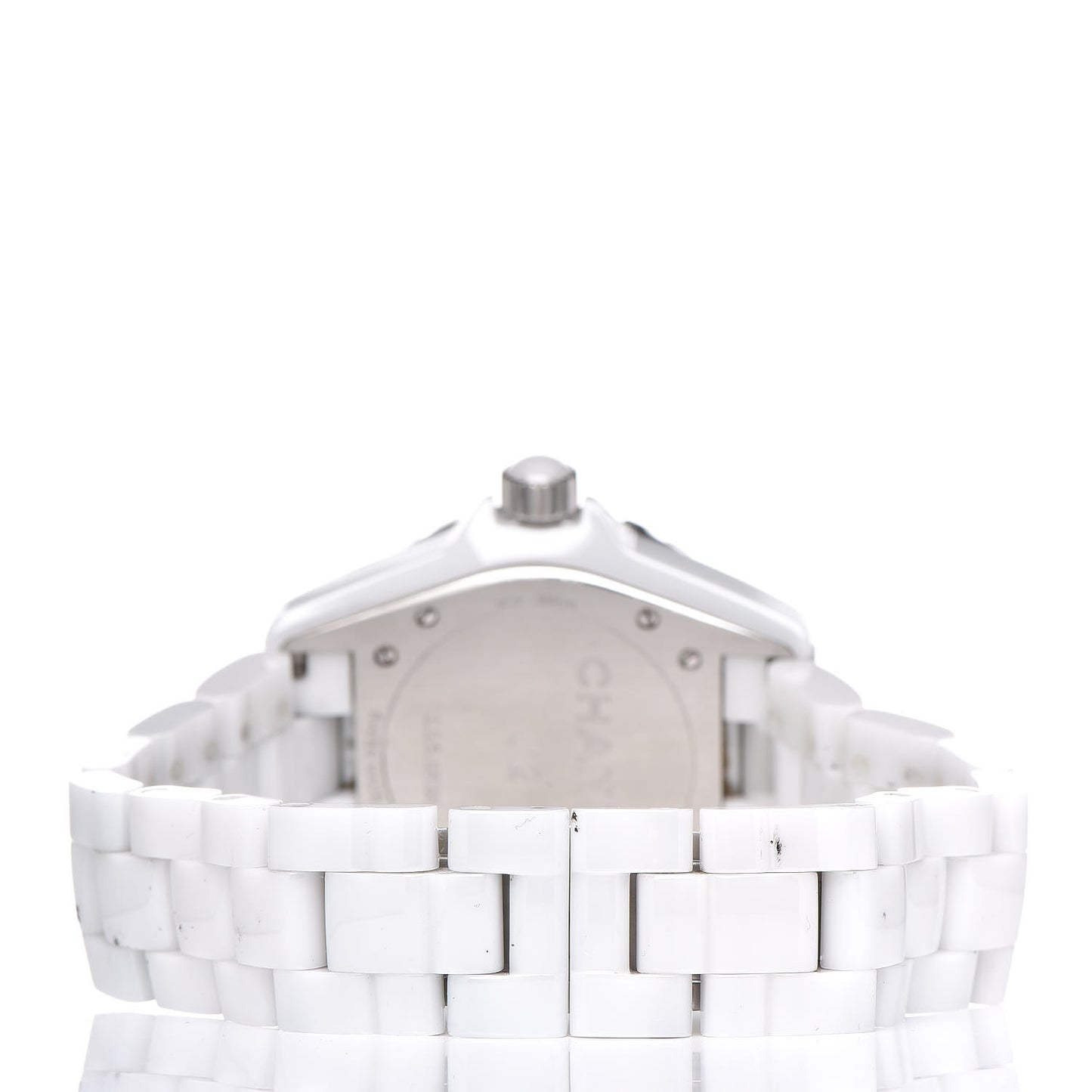 Stainless Steel Ceramic 38mm J12 Automatic Watch White