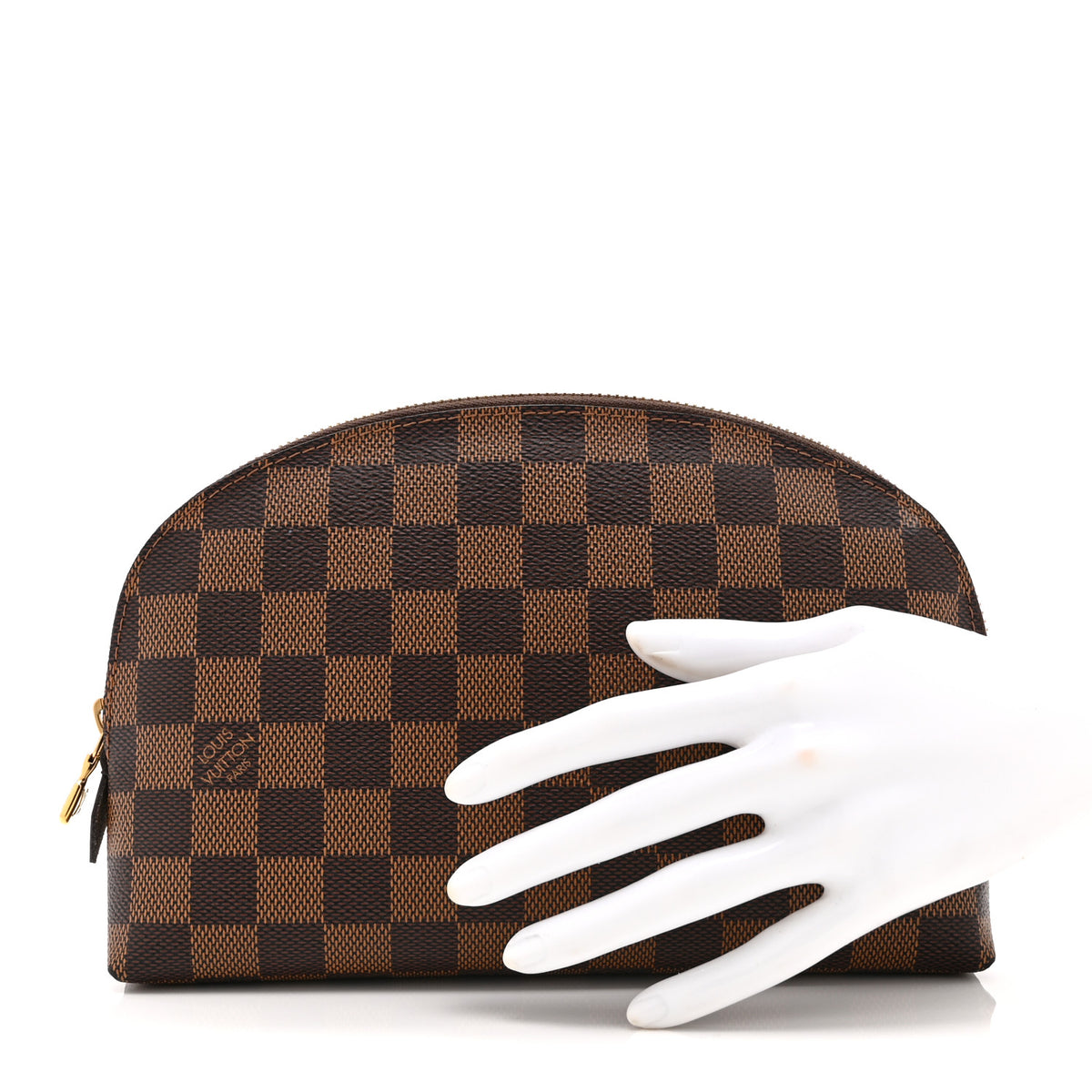 Louis Vuitton Damier Ebene Cosmetic Pouch GM 2 of 9