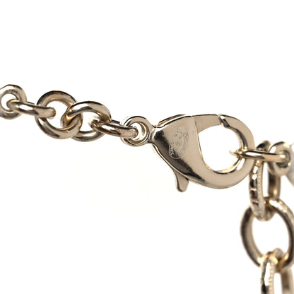Chanel Pearl Grosgrain CC Long Necklace Gold 4 of 8