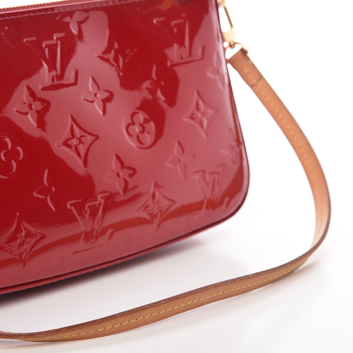 Louis Vuitton Vernis Pochette Accessories NM Pomme d'Amour 10 of 13