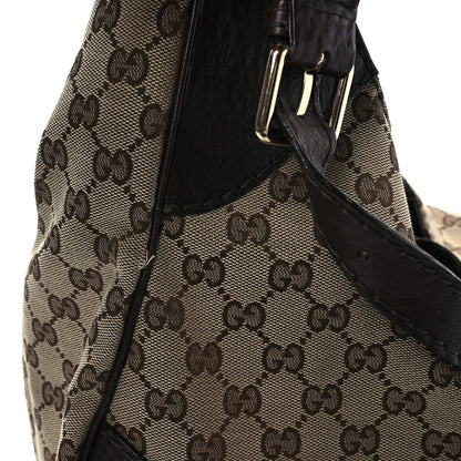 Gucci Monogram Medium Charlotte Hobo Brown 13 of 14