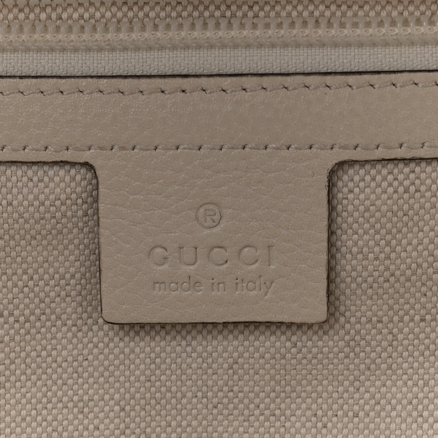 Gucci Calfskin Logo Day Backpack Mystic White 6 of 11