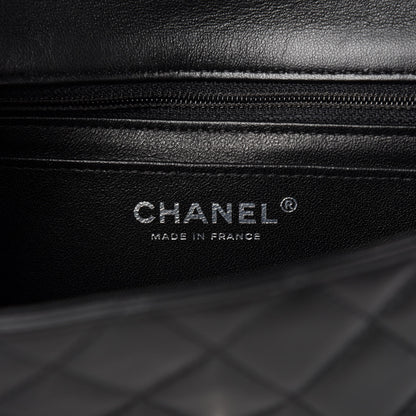 Chanel Lambskin Quilted Mini Rectangular Flap Black 10 of 13