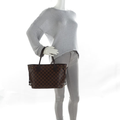 Louis Vuitton Damier Ebene Neo Neverfull PM 2 of 8
