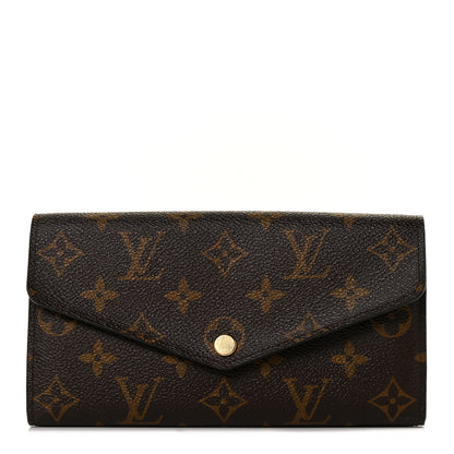 Louis Vuitton Monogram Sarah Wallet NM Fuchsia 1 of 9