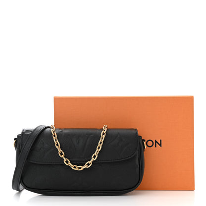 Louis Vuitton Empreinte Monogram Giant Ivy Wallet On Chain Black 10 of 10
