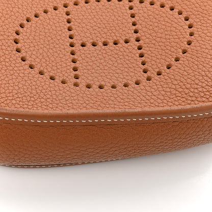 Hermes Taurillon Clemence Amazone Evelyne TPM Gold Cuivre 13 of 21