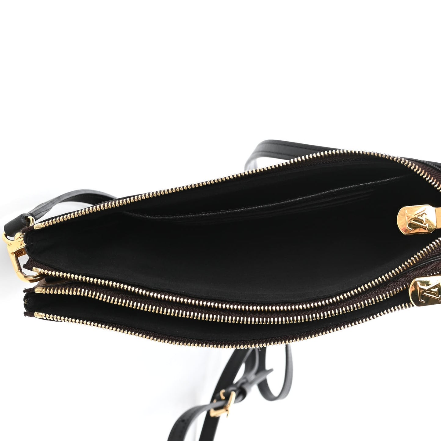 Reverse Monogram Giant Double Zip Pochette