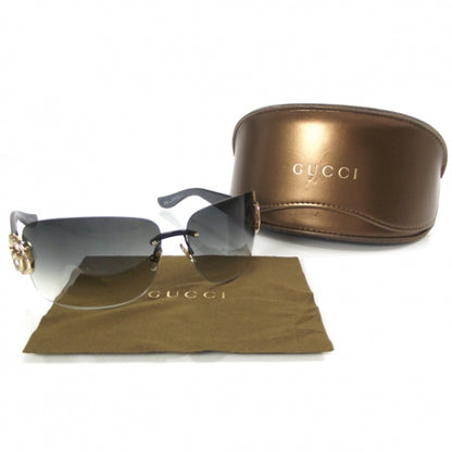 Gucci Frameless GG Logo Sunglasses GG 2833S Gray 4 of 7