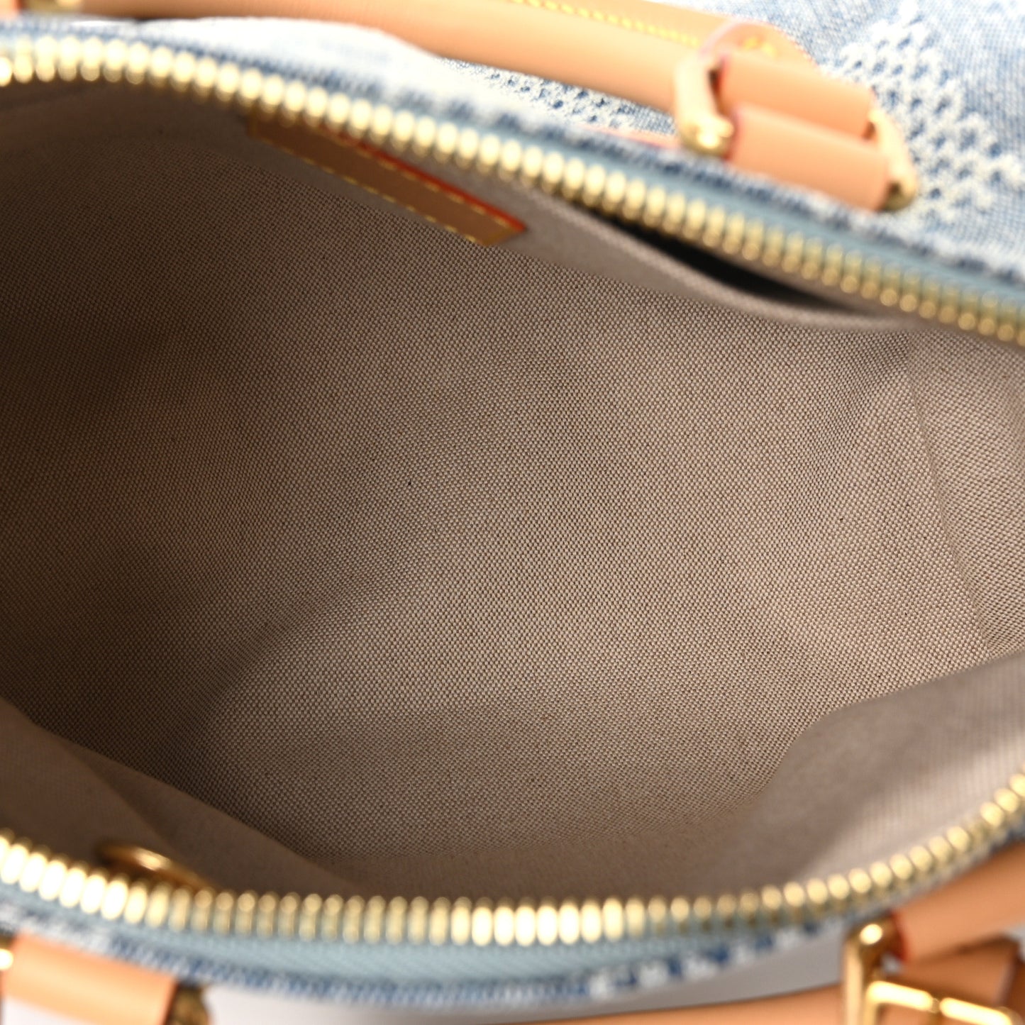 Damier Denim 3D Speedy Bandouliere 25 Bleu