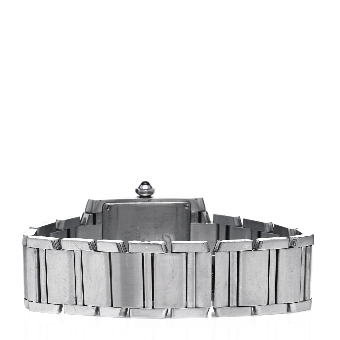 Stainless Steel 25mm Tank Francaise Quartz Watch