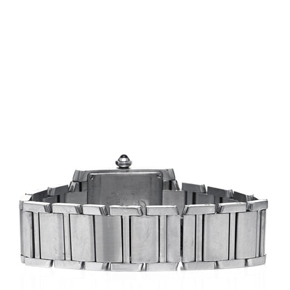 Cartier Stainless Steel 25mm Tank Francaise Quartz Watch 3 of 5