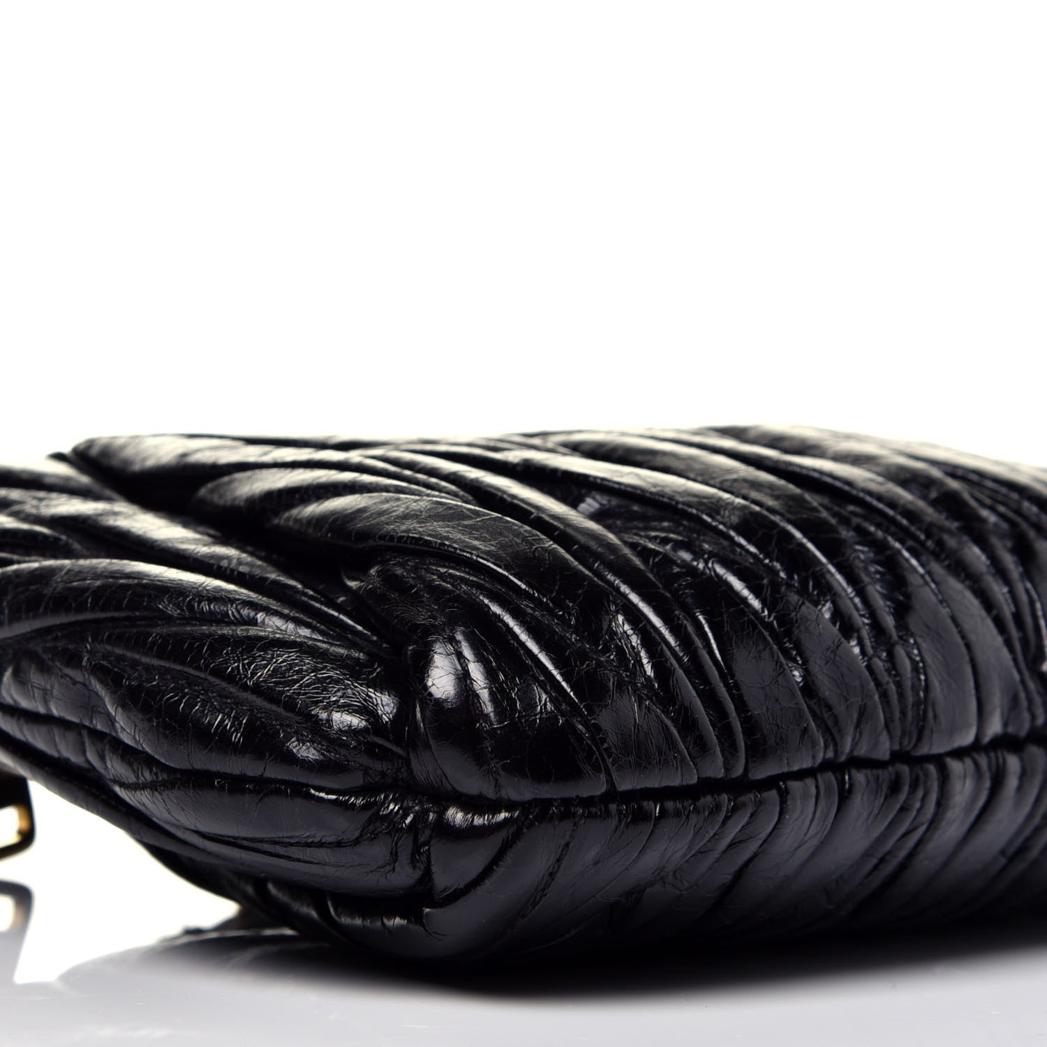 Miu Miu Matelasse Lux Wristlet Clutch Black 8 of 9