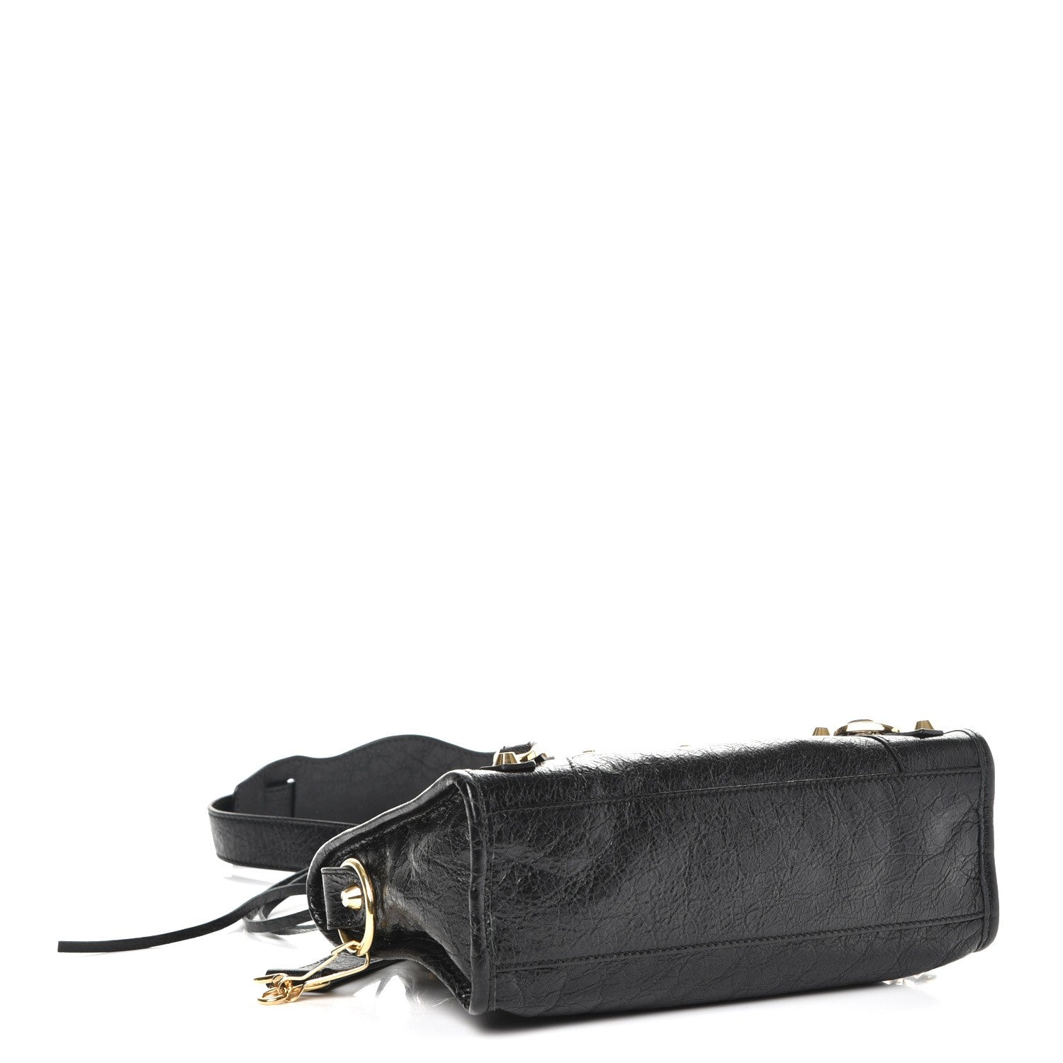 Balenciaga Agneau Classic Gold Hardware Mini City Black 5 of 8