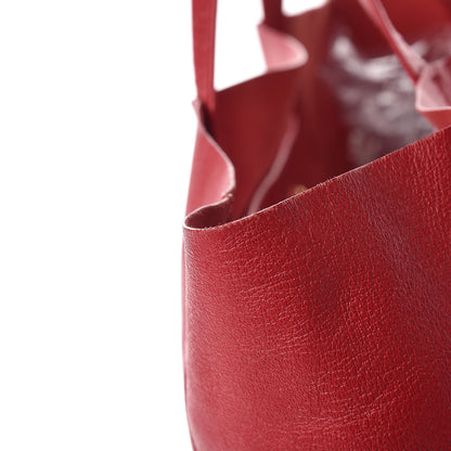 Celine Lambskin Horizontal Cabas Red 19 of 23