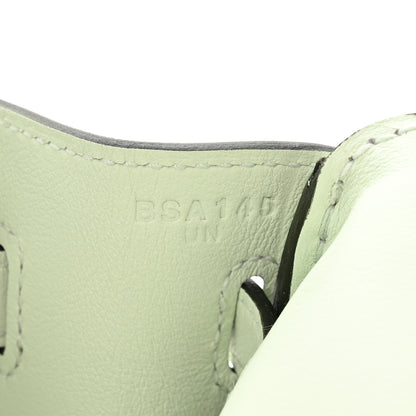 Hermes Swift Birkin 25 Vert Fizz 8 of 11