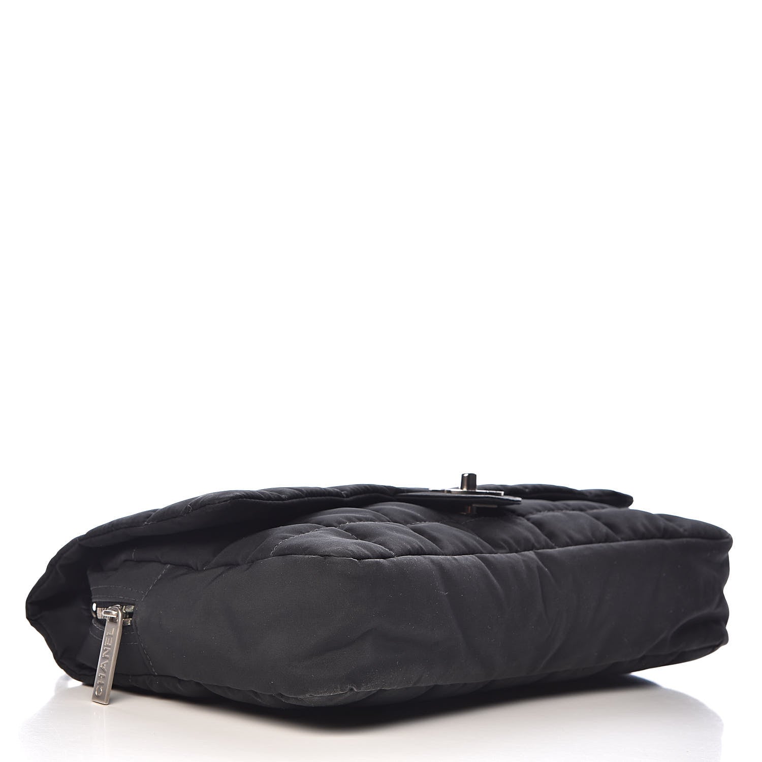 Chanel Nylon Square Quilted Flap Black 4 of 15