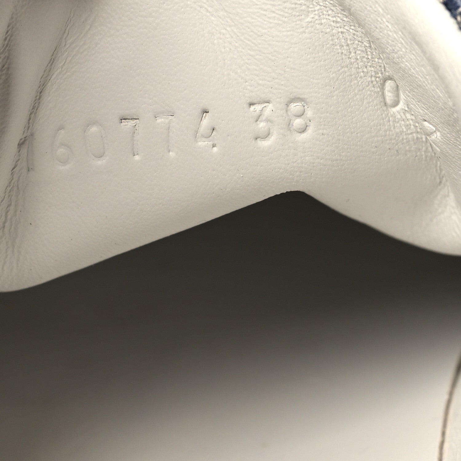 Gucci GG Supreme Monogram Womens Ace Low-Top Sneaker 38 Beige 6 of 8
