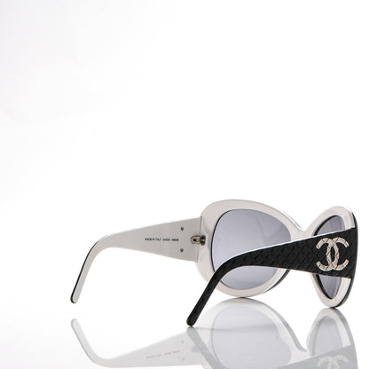 Chanel Quilted Sunglasses 34500 Black 4 of 8